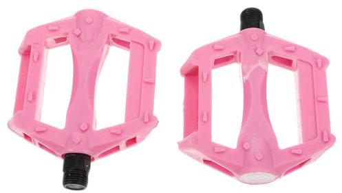 HANABASS Fahrradpedale Für Kinderfahrräder Flache Pedale Mit Anti-rutsch-Design Ersatz-Pedale Aus Kunststoff Und Eisen Kompatibel Mit Kinderrädern Verbesserte Stabilität Und Halt