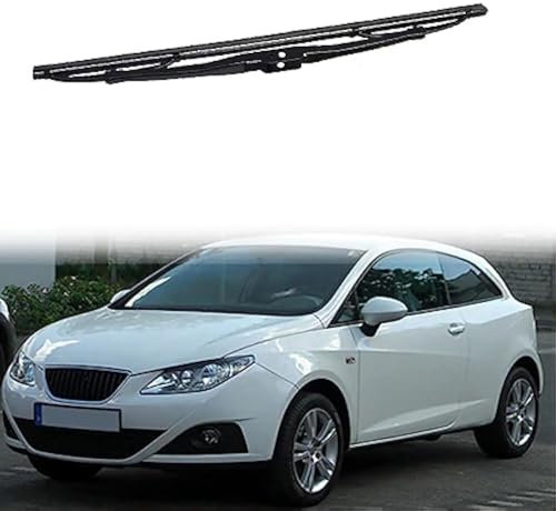 zjlgs Juego de Escobillas Limpiaparabrisas para Seat Ibiza 6J 2009-2012, Escobilla Limpiaparabrisas Repuesto Limpiaparabrisas Trasero