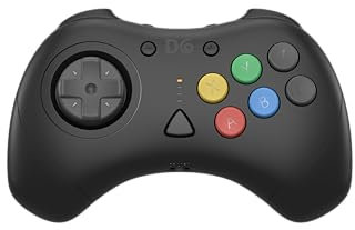 Retro Fighters D6 Dreamcast Wireless Controller for Switch/PC/Dreamcast, Black
