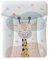 Ceba Baby® weiche Wickelauflage 50x70 cm - Baby Wickelunterlage - Wickeltischauflage für Junge und Mädchen - Wasserdicht, abwaschbar - OEKO-TEX® Standard 100 - Made in EU - Träumende Giraffe