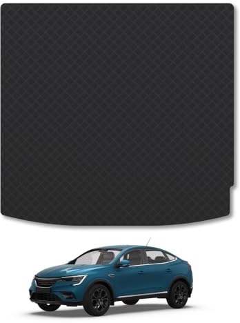 Renault Arkana (2020+) 3mm Rubber Boot Mat | Tailored Fit Durable Boot Liner Full Coverage Protection Waterproof Accessories Easy Clean Anti Slip Made in the UK