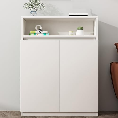 FQWYNMZ Radiator Cover Cabinet With Storage, Solid Wood Radiator Decoration, Sheet Hidden Decorative Covers with Height Of the Shelves Is Adjustable(White)