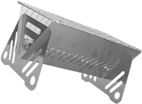 Veemoon Professioneller Campinggrill Edelstahl Klappgrill Tragbarer Grillrost für Outdoor Holzkohlegrill Kompakt und Abnehmbar für Garten und Reisen