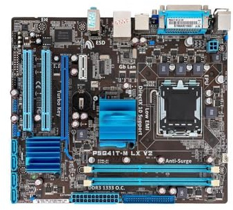 Scheda madre Fit For ASUS P5G41T-M-LX V2 Intel G41 LGA 775 Micro ATX VGA DDR3 1333 8GB SATA2 IDE USB2.0 motherboard