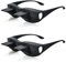 2er Set Fernseh Lese Winkelbrille 90 Grad Blick Prismabrille Fernsehbrille Umlenkende TV Bett Prisma Brille Lesebrille Zum Lesen Im Liegen