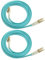 Jopto 2 cables de fibra óptica LC a LC OM3 multimodo (LSZH) 50/125 10G dúplex 2 m / 200 cm LC/UPC a LC/UPC OM3 multimodo Duplex cable de fibra óptica 50/125um LSZH - Optics Lead Series (2 unidades)