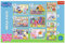 Trefl 90358 Puzzle, Peppa Wutz mit Freunden, von 20 bis 48 Teilen, 10 Sets, Peppa Pig, für Kinder ab 4 Jahren