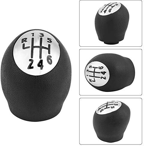 Cabezales de perilla de cambio de marchas Perillas de cambio de palanca de coche de 6 velocidades aptas para