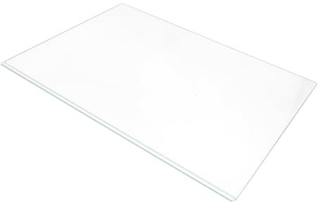 sparefixd Mensola in vetro per frigorifero e congelatore, 415 x 295 mm, per Whirlpool