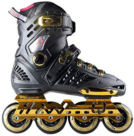 Inline Skates Roller Blades for Erwachsene Inline-Skate-Schuhe einreihig for Frauen und Männer Professionelle Inline Speed Skating Schuhe Anfänger Sport Im Freien Fitness