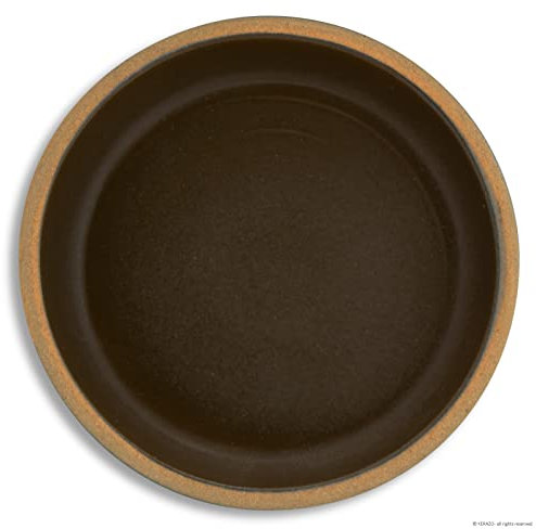 K&K Bunzlau Bird Bath Small / Lower Bowl / Saucer Round 18 x 3.5 cm Matte Green High-Quality Stoneware Ceramic