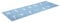 Umbro Faltbare Gymnastikmatte - 174 x 62 CM - Yogamatte - Anti-Rutsch - 13 Übungen im Druck - Blau