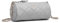 Miss Lulu Umhängetasche Damen Crossbody Bag Modern Schultertasche Kette Schultergurt Handtasche Frauen Weich Leder Abendtasche Party Clutch Neu Citytasche Grau