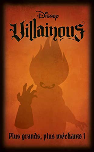 Ravensburger Disney Villainous Erweiterung 5 – größer, böser – Strategiespiel – 2 bis 3 Spieler ab 10 Jahren – 27459 – französische Version, spielbar mit oder ohne das Basisspiel.