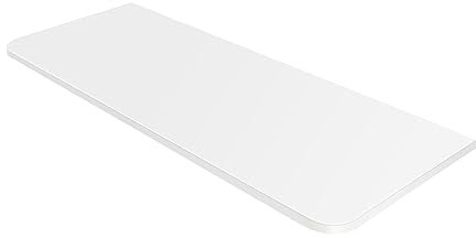 Table Pliante à Abattant Mural Table à Manger Murale pour Petit Appartement Ajout Parfait à La Remise De Garage/Bureau à Domicile/Bar à La Maison-60 * 30 * 1.6 cm-Blanc