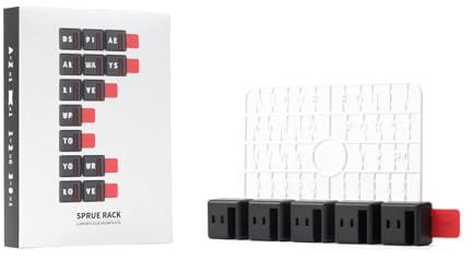 WANSUPYIN Kunststoff DIY Modellteile Regal Ständer Rack Organizer Werkzeug für Gundam Hobby Modellbau Teile