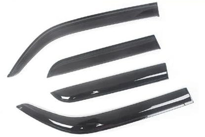 DZSJHGFDD Autofenster Regenschutz Für Dodge Für RAM 1500 2500 Quad Cab 2002-2023 Auto Seite Fenster Windabweiser Visiere Regen Schutz Tür Visor Vent Shade Ventvisor Auto Windabweiser