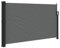 Anthrazit Seitenmarkise 120x300 cm, kangmusi4004293