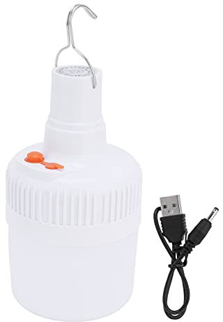 LED-Camping-Laterne, 2 Beleuchtungsmodi, Hohe Helligkeit, Wiederaufladbare Laterne, Geringer Stromverbrauch, USB-Lade-LED-Lampe für Outdoor-Camping