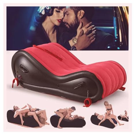 BesBet Aufblasbares Sofa in S-Form Wasserdicht -ShaF8Y ENNA010618