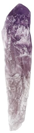 Erliway 2–2,7 roher Amethyst-Kristall-Zepter-Spitzenstab für Meditation