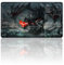 four leaves MTG Spielmatte + wasserdichte Tasche,Größe 60 X 35 cm Mit Kartenzonen, Sammelkartenspiel, Tischmatte, Spiele, MTG Mauspad (Dragon with Zone)