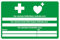 Indigos UG - Schild Defibrillator Nächster Info - 594x420 - Hotel, Firma, Schutz, KITA, Arzt, Praxis - Sicherheit - Warnung - Aluverbundplatte 3mm, Wohnung - Hinweisschild - Warnschild