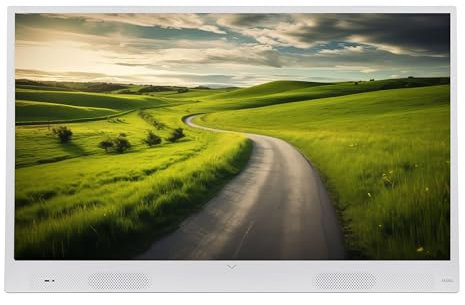 Vestel Fernseher 32 Zoll Android Smart TV HD-Ready Fernseher tragbarer Akku TV mit HDR und integriertem Triple-Tuner, Outdoor LED TV 32HA9940W weiß