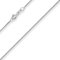 0,9mm Schlangenkette Goldkette Collier Halskette aus 333 Gold Weißgold 42cm