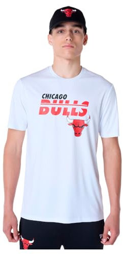 CHICAGO BULLS New Era NBA Essentials T-Shirt Blanc
