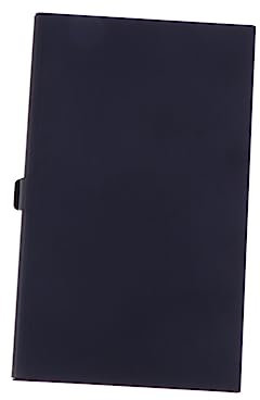 Uonlytech Single Card Holder Sim Organizer Aluminum Phone Number Storage Bag for Mobile Phone Accessories