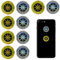 GeekerChip 10 Stück Strahlenschutz Handy Aufkleber,EMF Strahlenschutz Handy Aufkleber,Aufkleber Strahlung Abschirmung Sticker,für Computer,Radio,Laptop,Tablet-PC,Fernseher