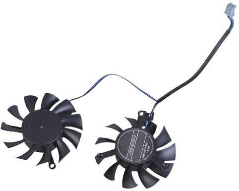 GAOINTELL Ventilador VGA de refrigeración de tarjeta gráfica HA5510H12FZ de 50 mm, 2 pines, 12 V, para GTX1650 LPOCV1