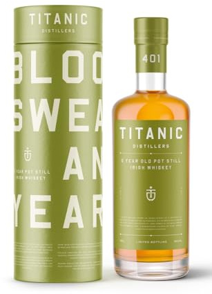 5-Year-Old Pot Still Irish Whiskey 700ml – Smooth Traditional Pot Still Blend, Nutty & Vanilla Notes with Warming Spice Finish, 46% ABV