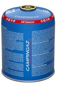 Campingaz CV 470 Ganzjahres-Gaskartusche| Ventilkartusche mit patentierter Easy Clic Plus Technologie | Bis -18°C | Für Campingkocher, Camping-Grills und Lampen | 425 g Isobutan/Propan Mischung