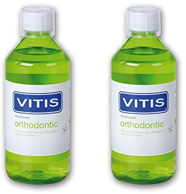 Dentaid 2 x Mundspülung 2x500 ml - Alkoholfrei, Glutenfrei, geschmacksneutral für Erwachsene