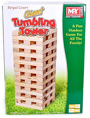 M.Y Outdoor Games | Giant Tumbling Tower | Family Garden Games