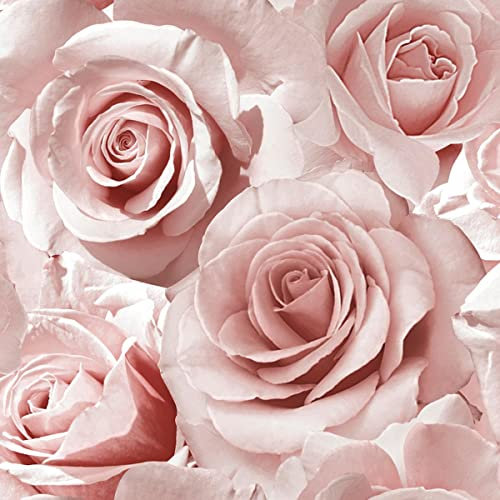 Muriva Madison Glitter Vinyl Wallpaper Raspberry 139521 Full Roll