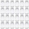 U Pack 2oz Mason Jar with Silver Lid for Honey Jam Spice Pack of 24 Sets