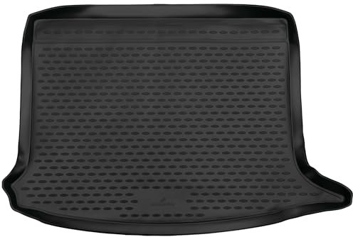 WALSER XTR Kofferraumwanne für Dacia Sandero 1 2008-Heute, 100% passgenaue Antirutschmatte Auto, Gummimatte Auto, Kofferraum Schutzmatte, Anti Rutsch Matte Gummi, Auto Gummimatten