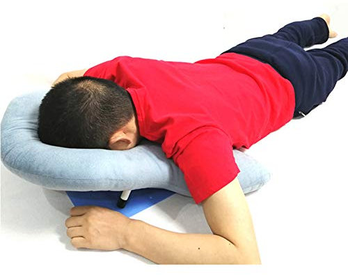 Joyfitness Face-Down-Kissen Nach Einer Augenoperation, Komfortables Ergonomisches Kopf-Nacken-Kissen Für Patienten Nach Vitrektomie Und Netzhautablösung Während Der Genesung