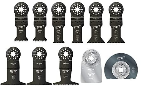 Milwaukee Multitool Starlock Universal-Zubehör-Set, 11-teilig