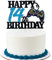 Happy 14th Birthday Video Game Cake Topper - Level 14 Unlocked Awesome 2007 Boy's Birthday Cake Topper - Video Game 14th Birthday Cake Decorations