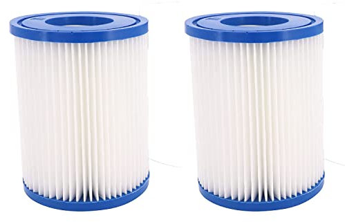 SUDS-ONLINE Size 2 Filter Cartridges Made to fit Bestway Swimming Pool 530/800 gal/hour filter Flowclear Pump