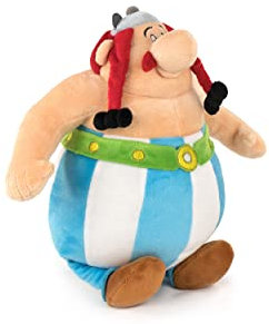 Asterix Charakter Kuscheltier - 30cm - Asterix, Obelix, Panoramix - Super Soft Qualität (Obelix)