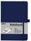 Mlife A5 Journal Notizbuch, 192 Seiten, Hardcover mit elastischem Verschlussband und Falttasche (Blau)