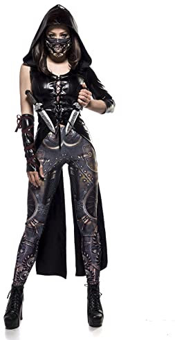 Mask Paradise Steampunk Warrior Kit complet Noir