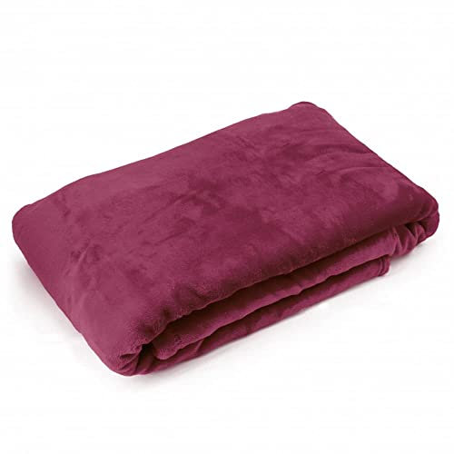 Deitert Wohn- und Kuscheldecke Lila
