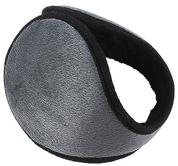 DUHGBNE Unisex-Ohrenwärmer, verstellbar hinter dem, ultraweiches Ohr Bart Weicher compatible with Machen (Grey, One Size)