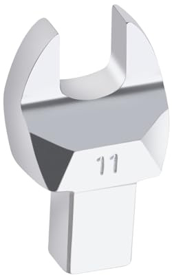 ATsafepro Maul-Einsteckwerkzeug Drehmoment Gabelschlüssel, 9x12mm Einsteck-Maulschlüssel,Austauschbarer Drehmomentschlüssel 11 mm